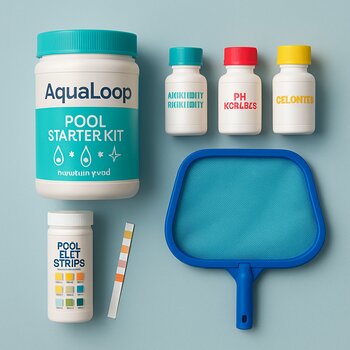 Kiçik ailə hovuzu üçün AquaLoop ailəvi start dəsti