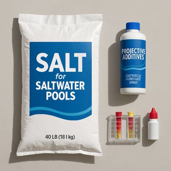 Duz generatoru ilə hovuz üçün AquaLoop texniki qulluq dəsti