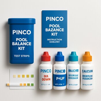 pinco hovuz balans dəsti və test zolaqlarının dəsti